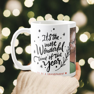 Mug Moment le plus merveilleux Photo festive de Noël