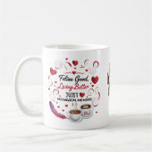 Mug Moments Méowgiques - Feline Bon, Vivant Meilleure (Gauche)