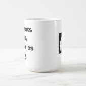 Mug Moments Pass, Memories Stay – Minimalist Quote Cla (Centre)