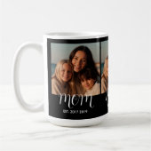 Mug MomEstablishedScript Black 3 Photo (Gauche)