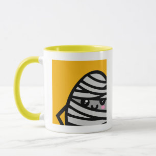 Mug momie déplaisante d'oeufs - Halloween Ajouter Vo
