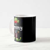 Mug Mommy Christmas Elf Matching Pajama X-mas Party (Devant gauche)