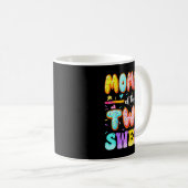 Mug Mommy Of The Two Sweet Donut 2nd Birthday Girl (Devant droit)