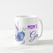 Mug *~* MOM's A GEM - Pierres d'aquarelle Gemstones (Devant droit)