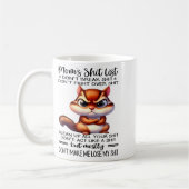 Mug Mom's List Don't Break Don't Fight Over (Gauche)