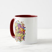 Mug Mon 1Er Anniversaire Gâteau Et Ballons (Devant gauche)