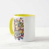 Mug Mon 1Er Anniversaire Gâteau Et Ballons (Devant gauche)