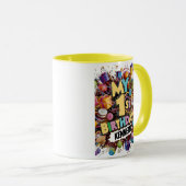 Mug Mon 1Er Anniversaire Gâteau Et Ballons (Devant droit)