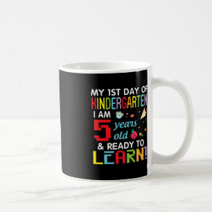 Mug Mon 1er jour de maternelle J'ai 5 ans et suis
