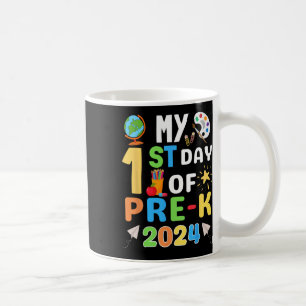 Mug Mon 1er jour de pré-maternelle 2024 Premier jour d