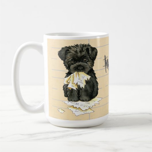 Mug Mon Affenpinscher A Mangé Ma Maison (Gauche)