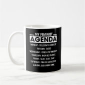 Mug Mon agenda féministe (Gauche)