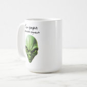 Mug "Mon alien et Ma playlist" conception de vibes mus (Devant gauche)
