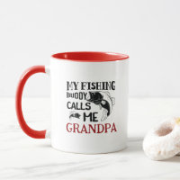 Mon ami de pêche m'appelle grand-père, cadeau