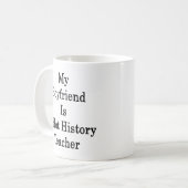 Mug Mon ami est un professeur chaud d'histoire (Devant gauche)