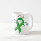 Mug Mon ami un ange - Cancer cholagogue (Devant droit)