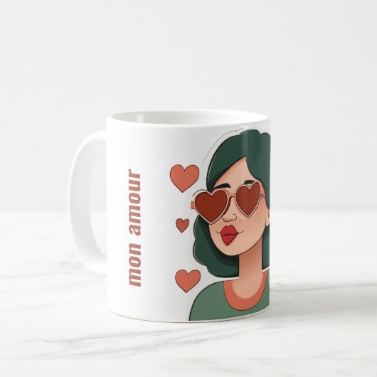 Mug Mon Amour (Devant gauche)