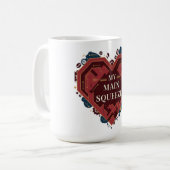 Mug Mon amour en titre – Design de la Saint-Valentin p (Devant gauche)