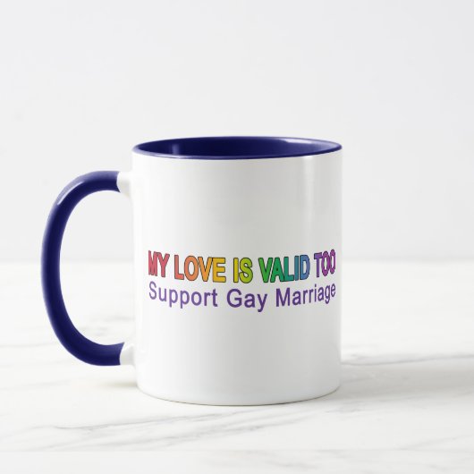 Mug Mon Amour Est Valable Aussi (Gauche)