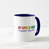 Mug Mon Amour Est Valable Aussi (Devant droit)