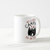 Mug Mon Amour Pour Le Camping (Devant droit)