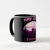 Mug mon amour pour toujours (Devant gauche)