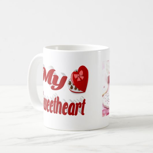 Mug Mon amour Valentines (Devant gauche)