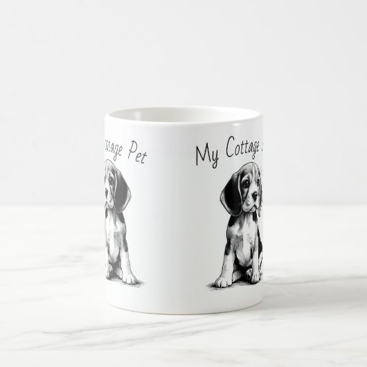 Mug Mon animal de compagnie -Beagle (Centre)