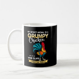 Mug Mon Animal D'Esprit Est Un Poulet Grumeux