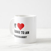 Mug Mon Appartenance À Un Anesthésiste (Devant gauche)