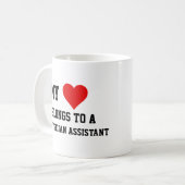 Mug Mon Appartenance À Un Assistant Médecin (Devant gauche)