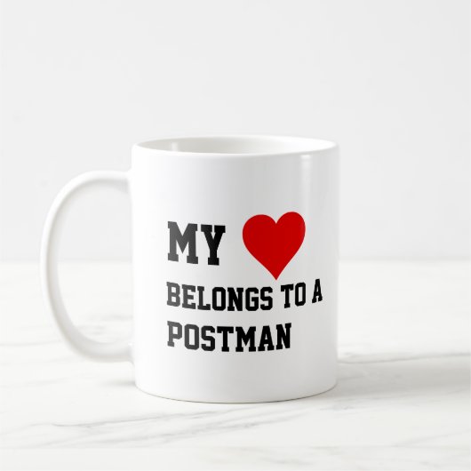 Mug Mon Appartient à un Facteur (Gauche)