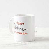 Mug Mon ♥ appartient à un FF (Devant gauche)