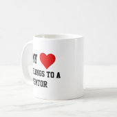 Mug Mon appartient à un mentor (Devant gauche)
