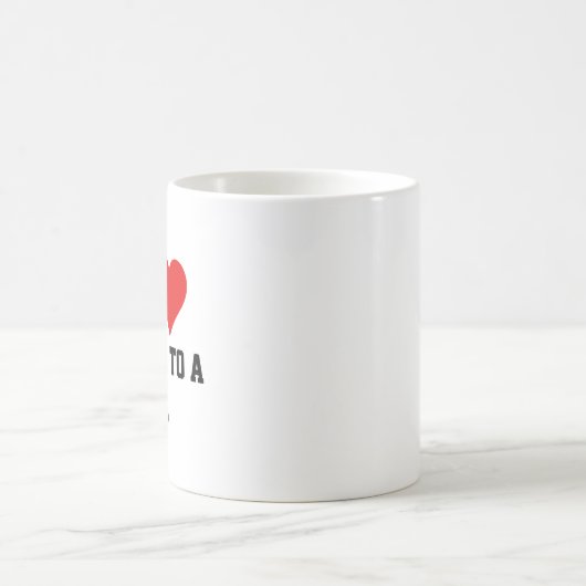 Mug Mon Appartient à un Modèle (Centre)