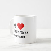 Mug Mon appartient à un préparateur physique  (Devant gauche)