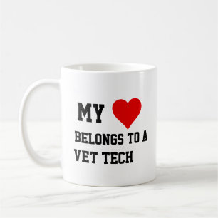 Mug Mon appartient à un technicien vétérinaire