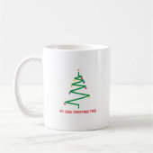 Mug Mon arbre de Noël Geek (Gauche)