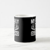 Mug Mon Arbre Familial A Un Deer Stand Dans Il Chasse (Centre)