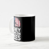 Mug Mon argent pousse sur les arbres Arboriste de drap (Devant gauche)