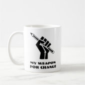 Mug Mon arme pour le changement (Gauche)