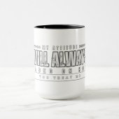 Mug Mon attitude sera toujours basée sur la façon dont (Centre)