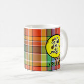 Mug Mon Autre Boule Est Un Plaid De Pickleball De Golf (Devant droit)