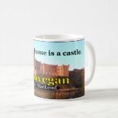 Mug Mon autre maison est un château Clan MacLeod Dunve (Devant droit)