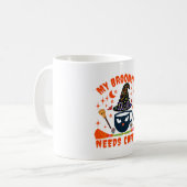 Mug Mon Balai a Besoin de Café (Devant gauche)