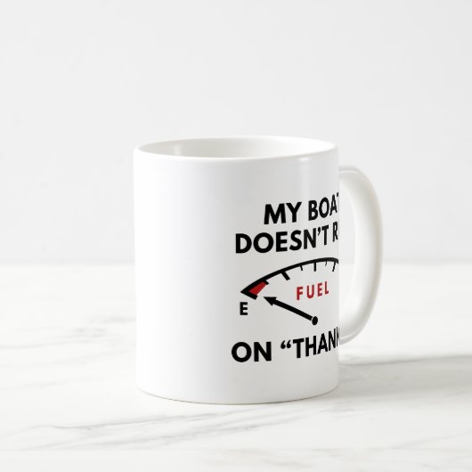 Mug Mon bateau (Devant droit)