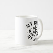 Mug Mon bateau mes règles (Devant droit)