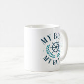 Mug Mon bateau mes règles (Devant droit)