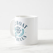 Mug Mon bateau mes règles (Devant gauche)
