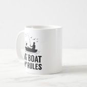 Mug Mon bateau mes règles (Devant gauche)